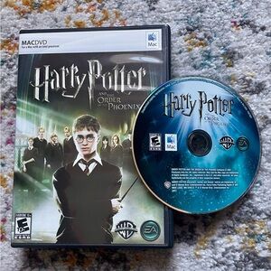 Harry Potter & the Order of the Phoenix (Mac DVD) Complete EA Games Vintage 2007